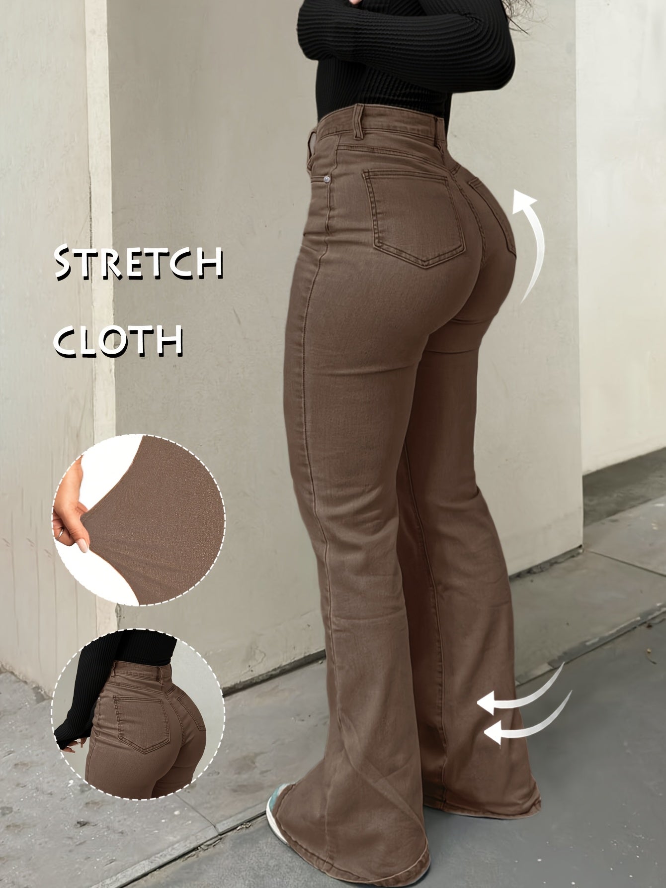 Women's Pants - Stretch Comfort – 11-Color Selection – Blue option – view 2