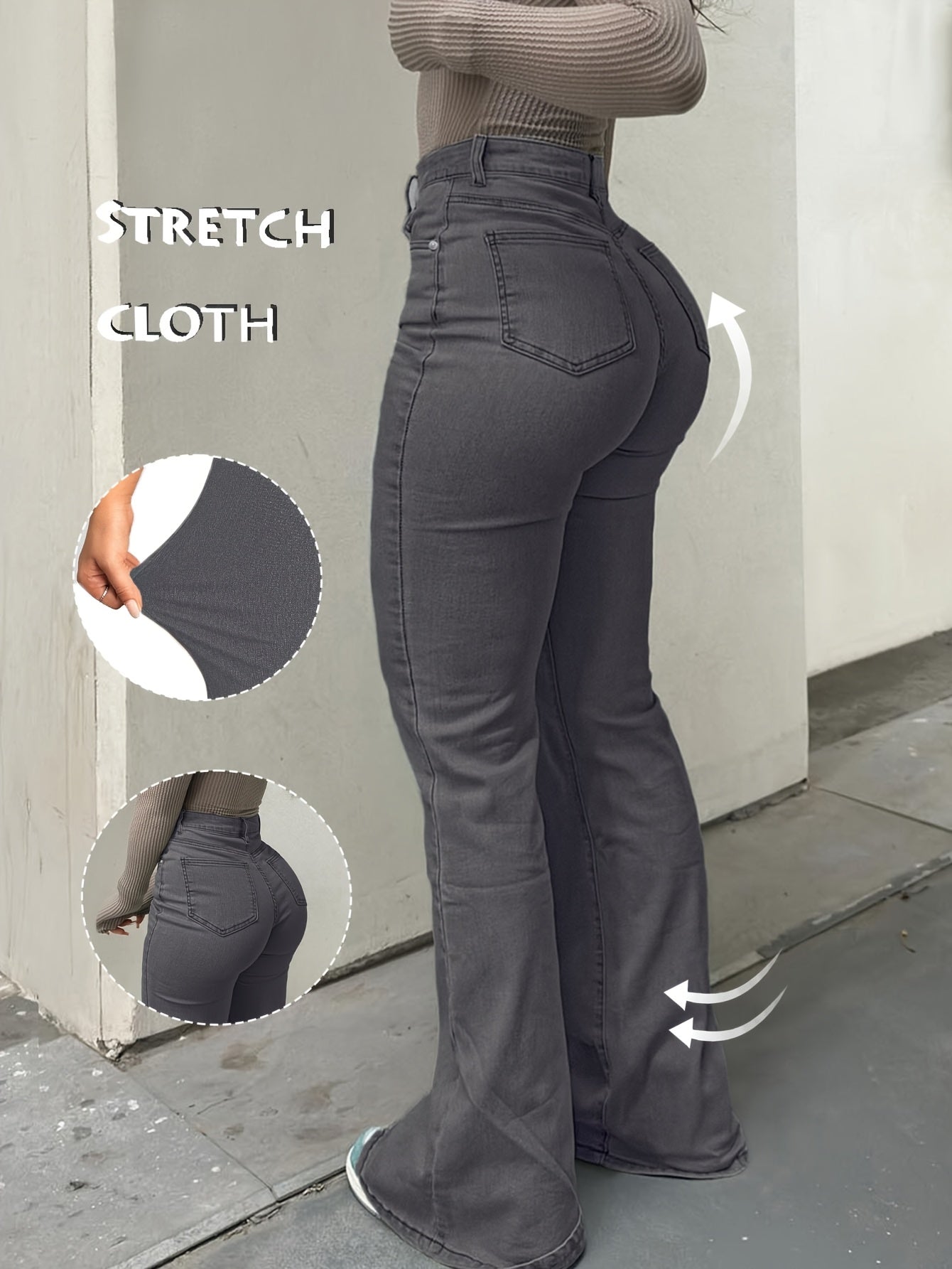 Women's Pants - Stretch Comfort – 11-Color Selection – Blue option – view 12