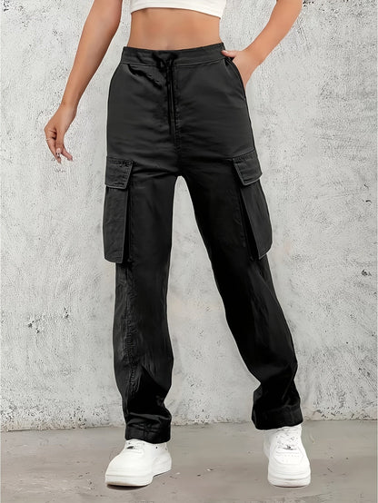 Women's Pants - Stretch Comfort – Black Dark Gray Light Grey Khaki – view 8