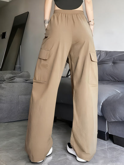 Women's Pants - Stretch Comfort – Black Dark Gray Light Grey Khaki – view 14