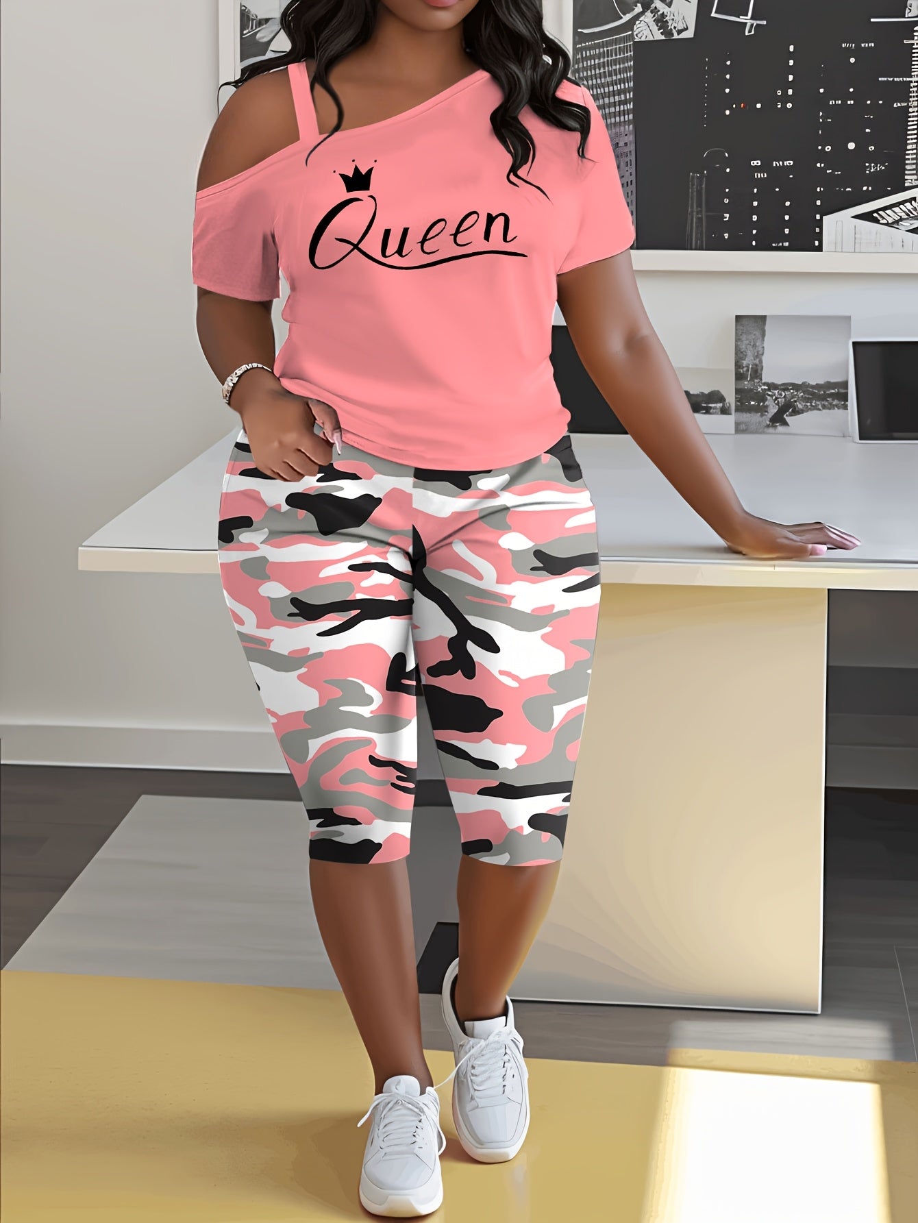 Women's Pants - Stretch Comfort – Sizes 0XL–5XL – Blue option – main product image