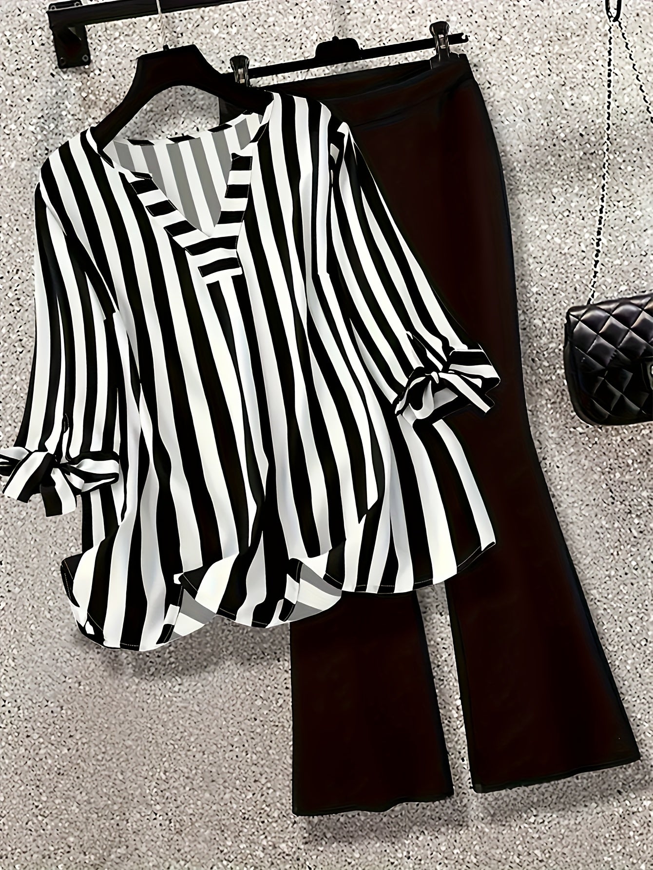 Women's Pants - Striped Design – Sizes S–XL – main product image