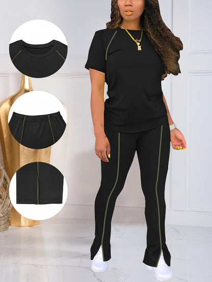 Women's Pants - Striped Design – Sizes S–XXL detail view