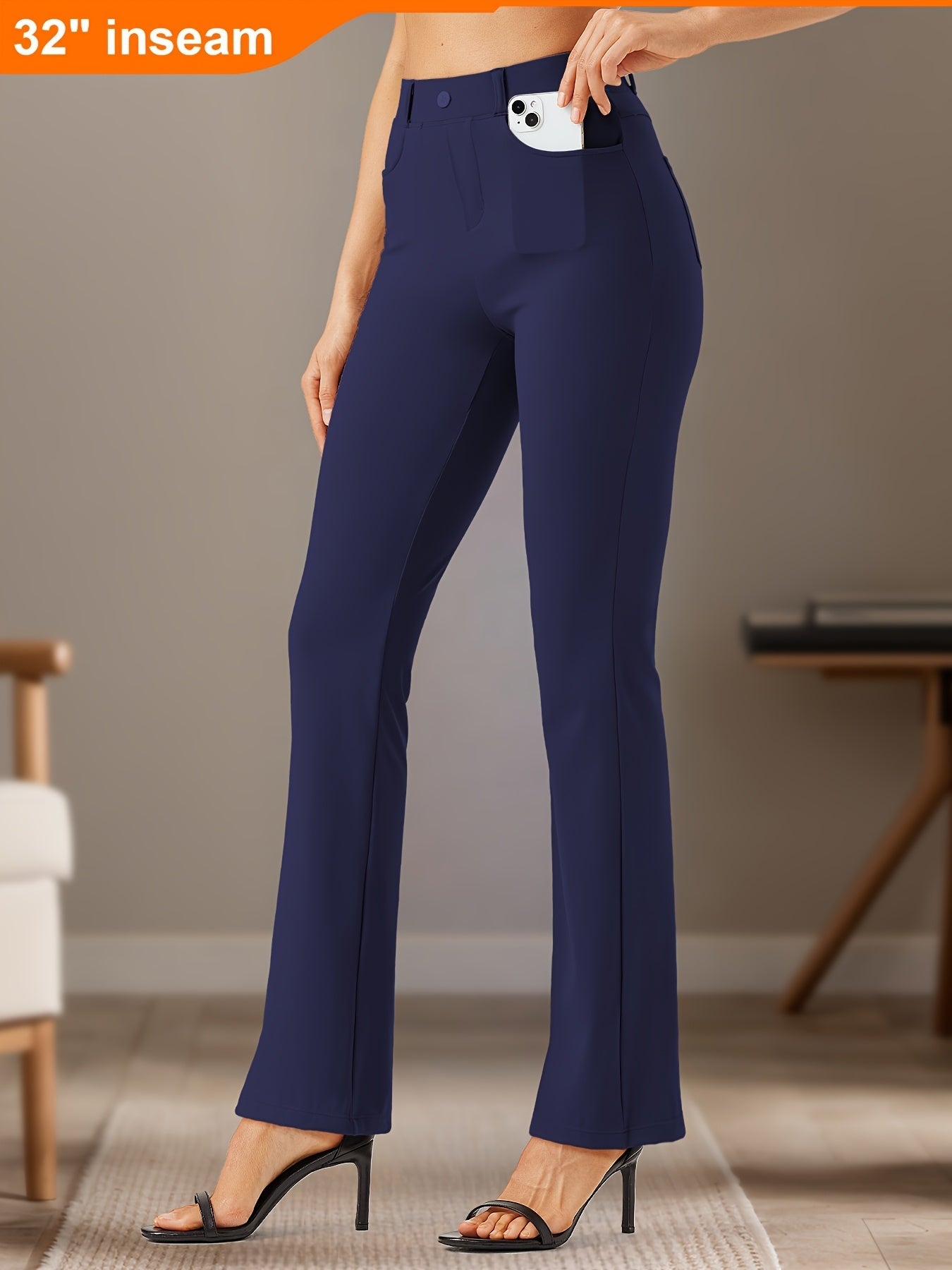 Women's Pants – Women's Dark Gray Knit Dress detail view