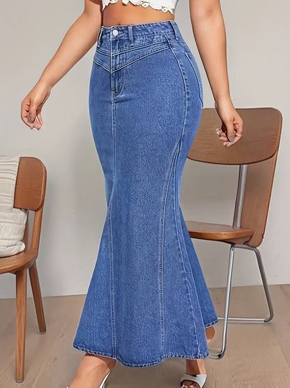 Women's Pencil Skirt - High-Waist detail view
