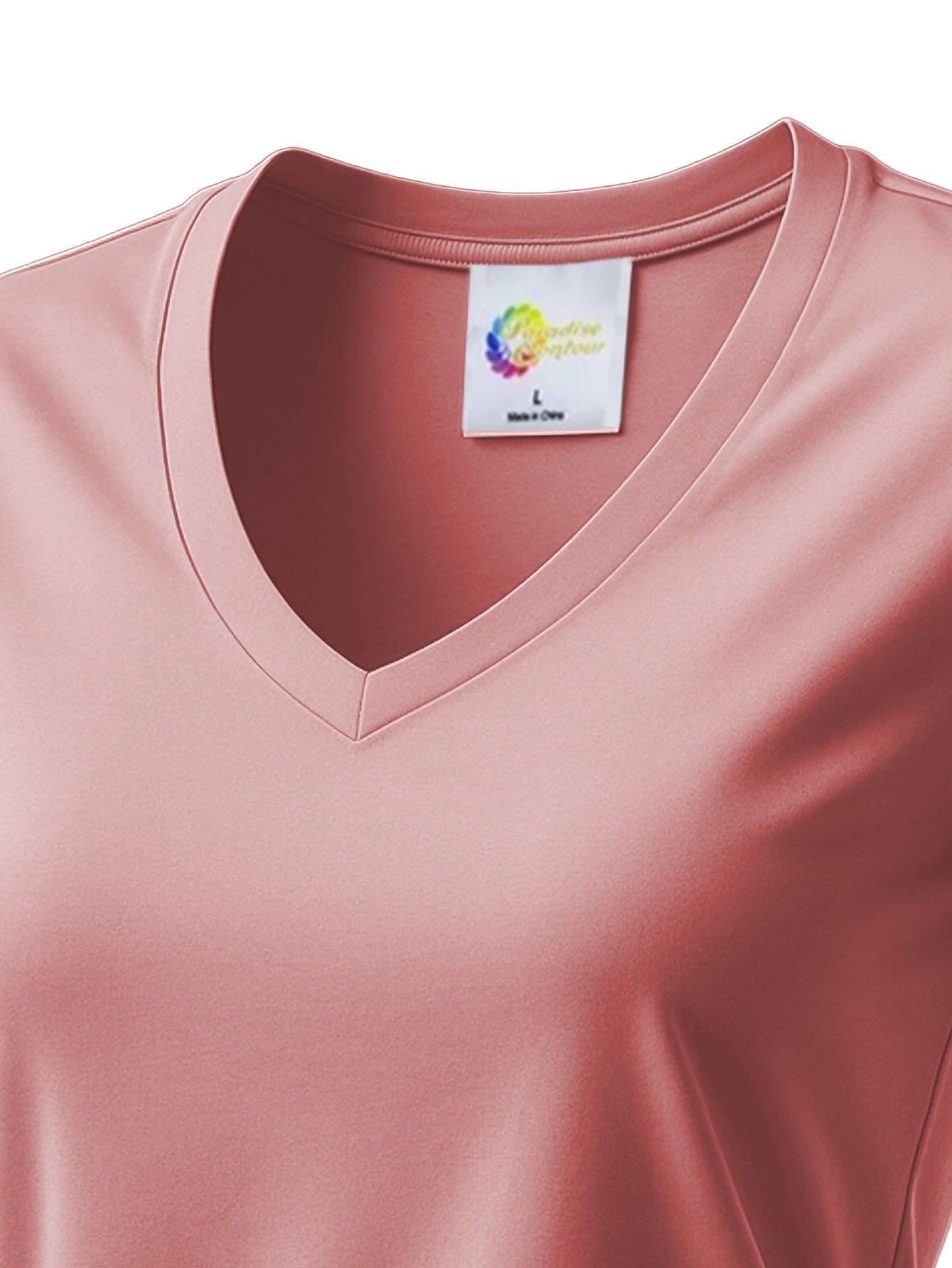 Women's Performance T-Shirt - V-Neck Short Sleeve detail view