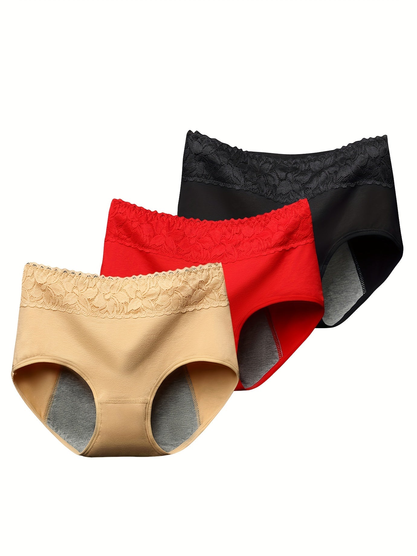 Women’s Period Briefs - Leak-Resistant Coverage – Black option – view 2