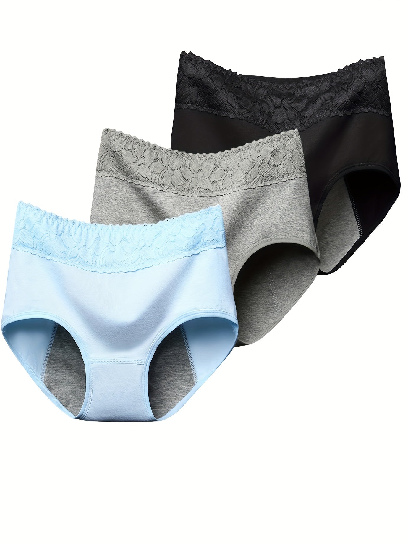 Women’s Period Briefs - Leak-Resistant Coverage – Black option – view 4