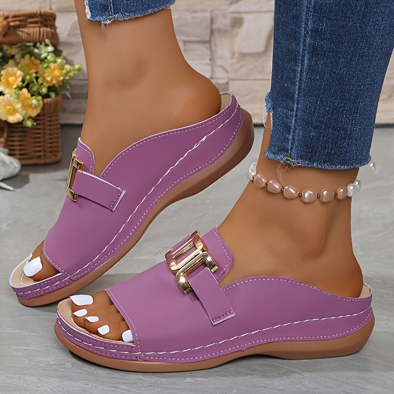 Women's Platform Sandals - Breathable Mesh & Cushioned Comfort – view 5