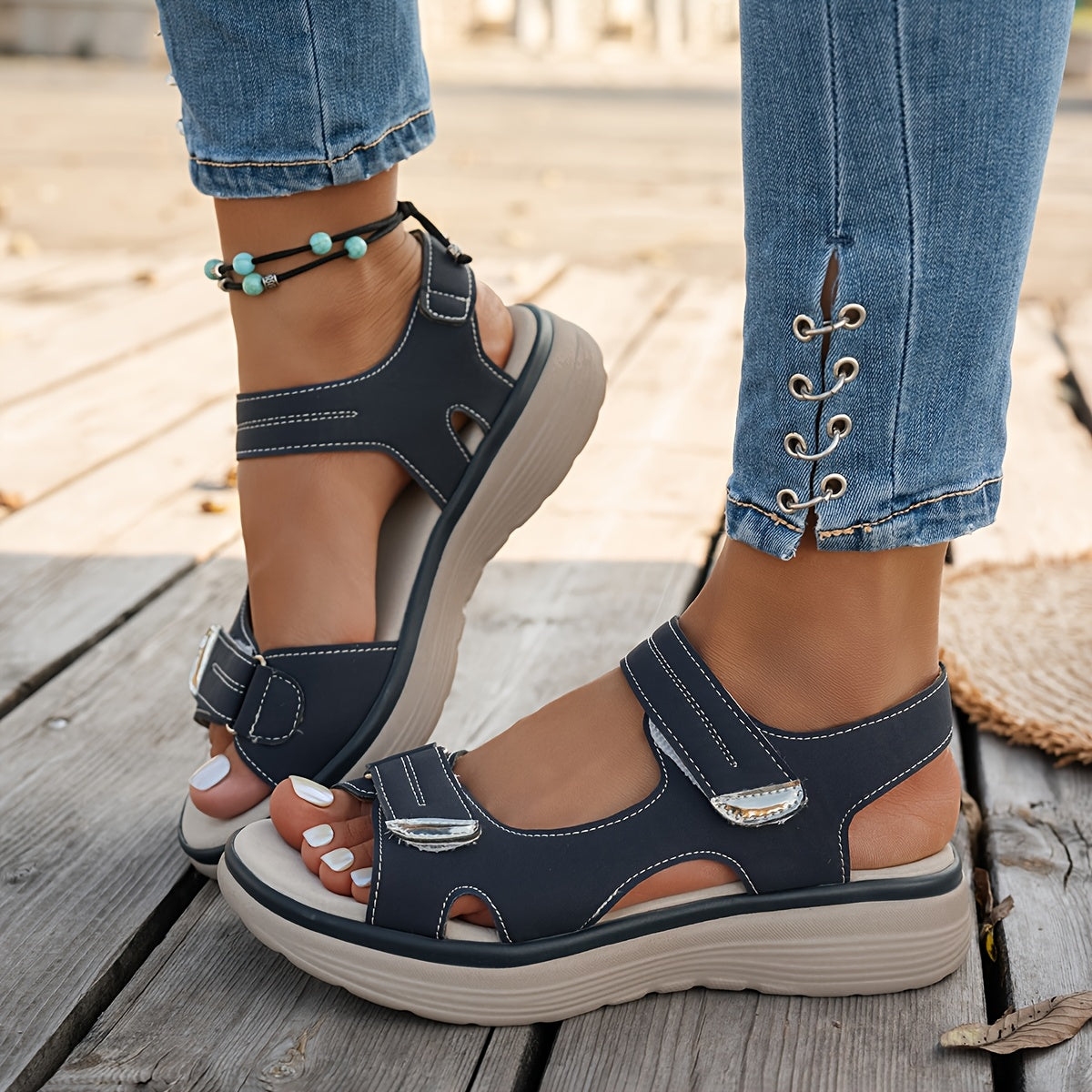 Women's Platform Sandals – Breathable Mesh Non-Slip Sole for Everyday Wear – view 4
