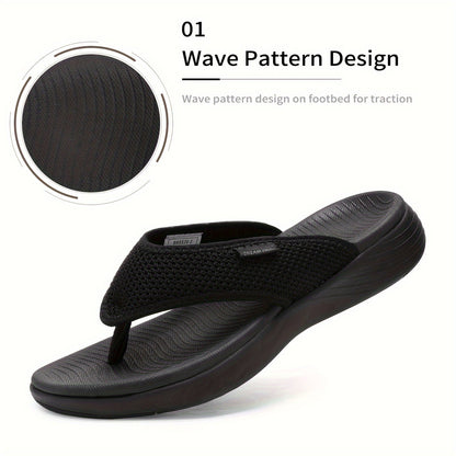 Women's Platform Sandals - Cushioned Comfort Slip-On for Everyday Wear – view 3