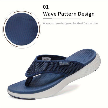 Women's Platform Sandals - Cushioned Comfort Slip-On for Everyday Wear – view 6