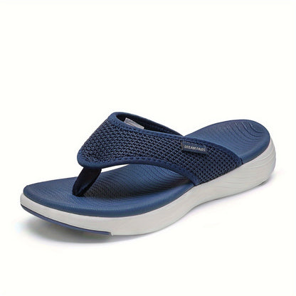 Women's Platform Sandals - Cushioned Comfort Slip-On for Everyday Wear – Black option – view 4