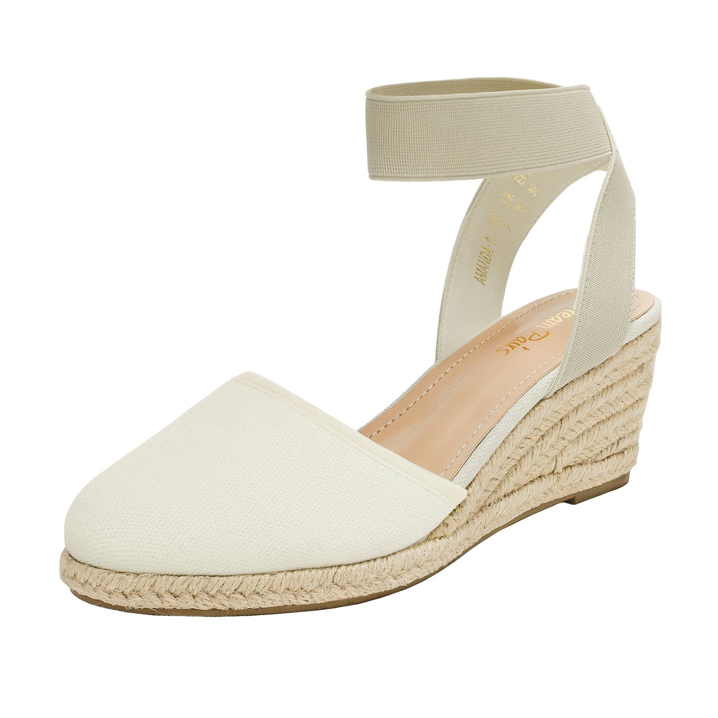 Women's Platform Sandals – Cushioned for Everyday Wear – White option – view 5