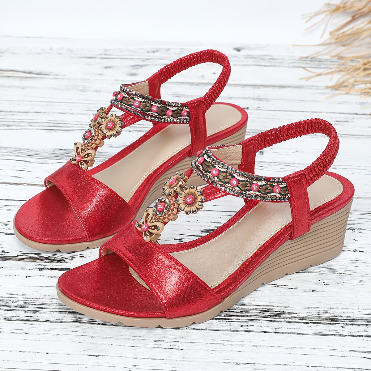 Women's Platform Sandals - Lightweight for Everyday Wear – view 7