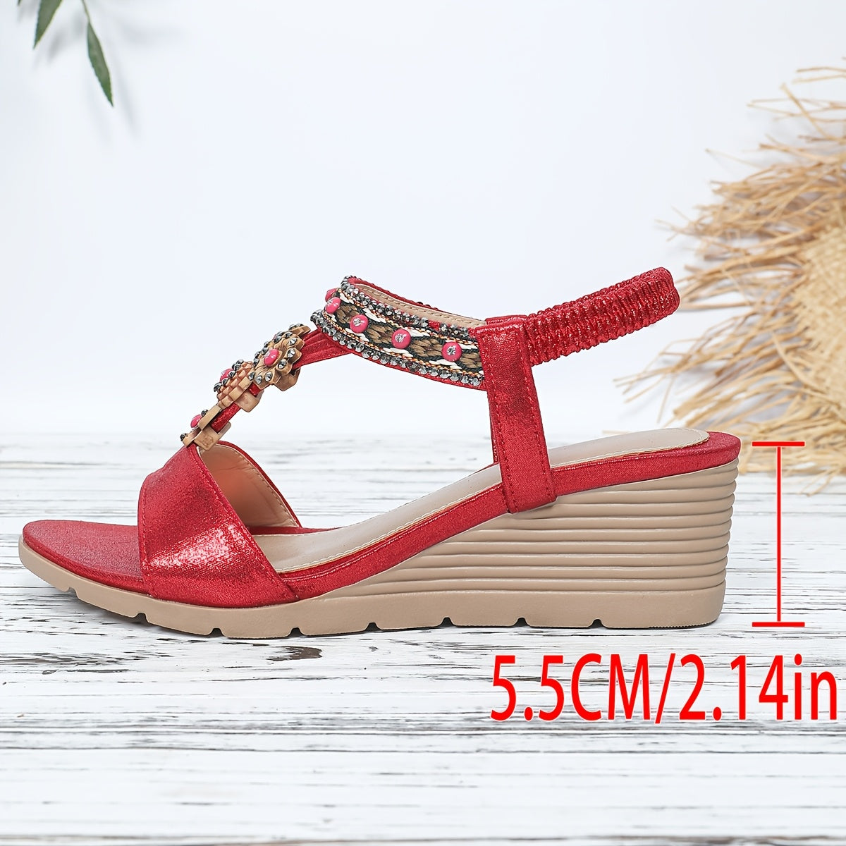 Women's Platform Sandals - Lightweight for Everyday Wear – view 9