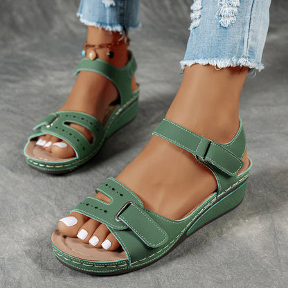 Women's Platform Sandals – Lightweight Platform for Everyday Wear – view 5