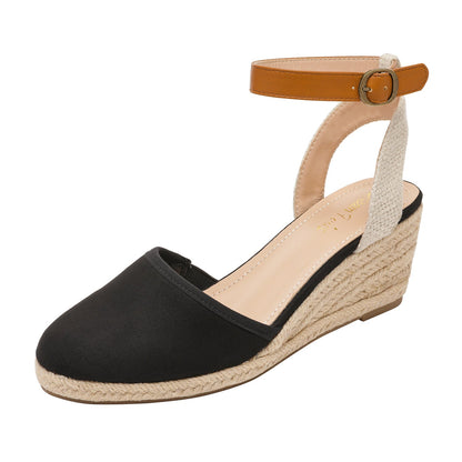 Women's Platform Sandals - Non-Slip Sole – Black option – main product image