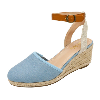 Women's Platform Sandals - Non-Slip Sole – Black option – view 10
