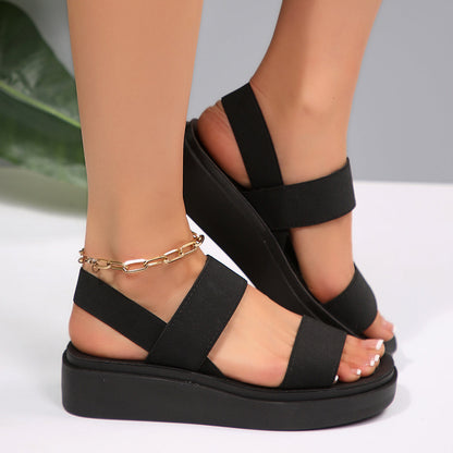 Women's Platform Sandals - Non-Slip Sole & Cushioned Comfort – view 4