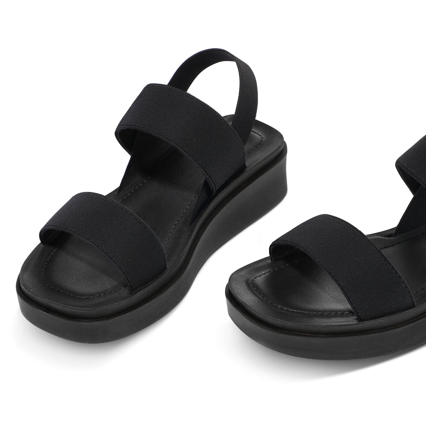 Women's Platform Sandals - Non-Slip Sole & Cushioned Comfort – White option – view 5
