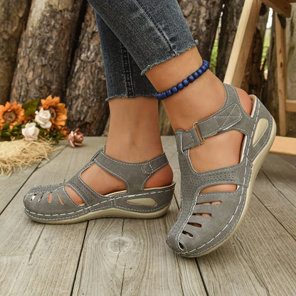 Women's Platform Sandals – Non-Slip Sole Cushioned Comfort for Outdoor & – view 4