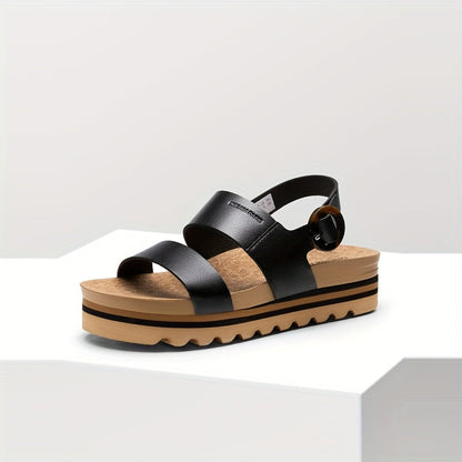 Women's Platform Sandals - Non-Slip Sole Lightweight for Beach & Water – Black option – view 9