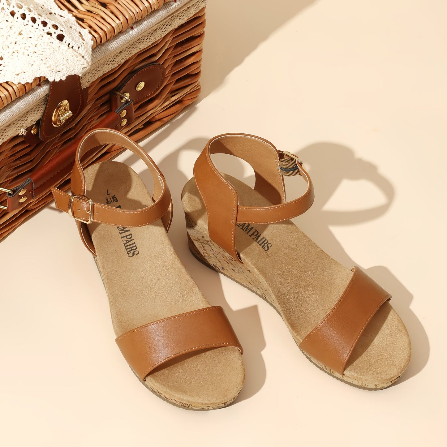 Women's Platform Sandals – Platform for Outdoor & – Black option – view 4