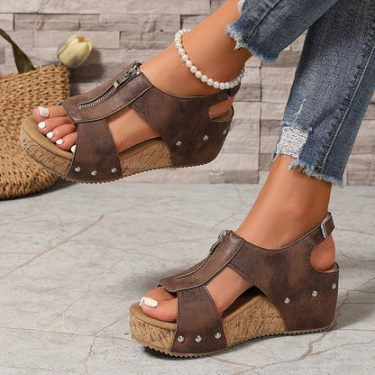 Women's Platform Sandals – Platform Sole Everyday Wear 100 – view 6