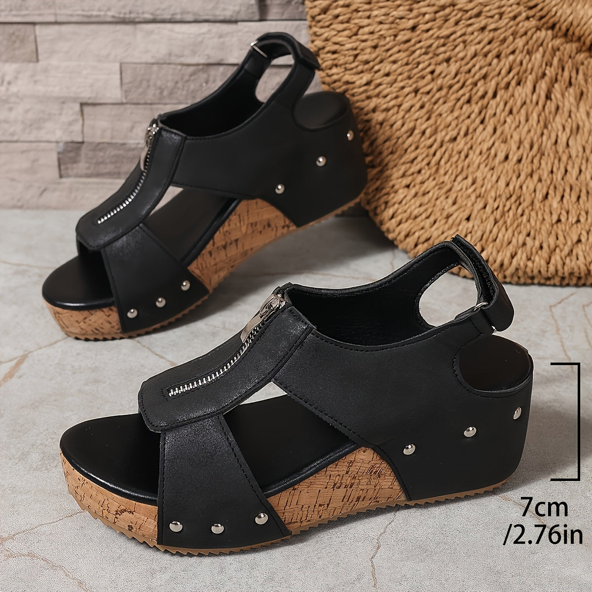 Women's Platform Sandals – Platform Sole Everyday Wear 100 – view 7