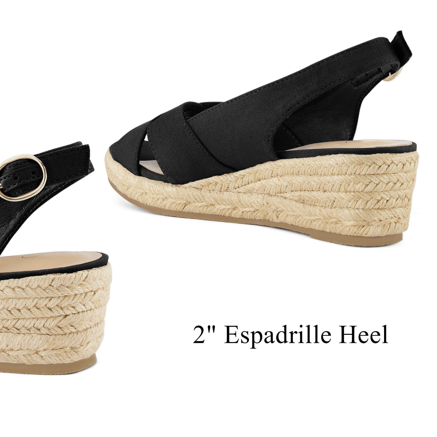 Women's Platform Sandals - Platform Sole for Active Days – view 6