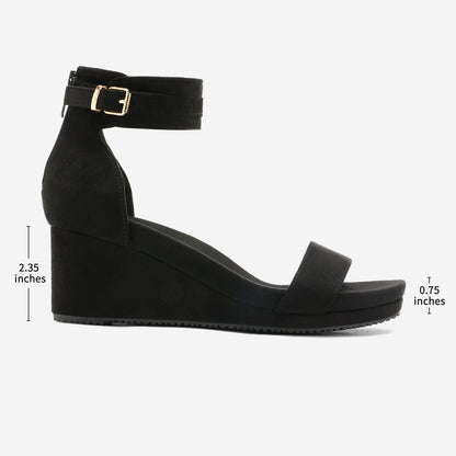 Women's Platform Sandals - Plush Lined & Cushioned Comfort – view 2