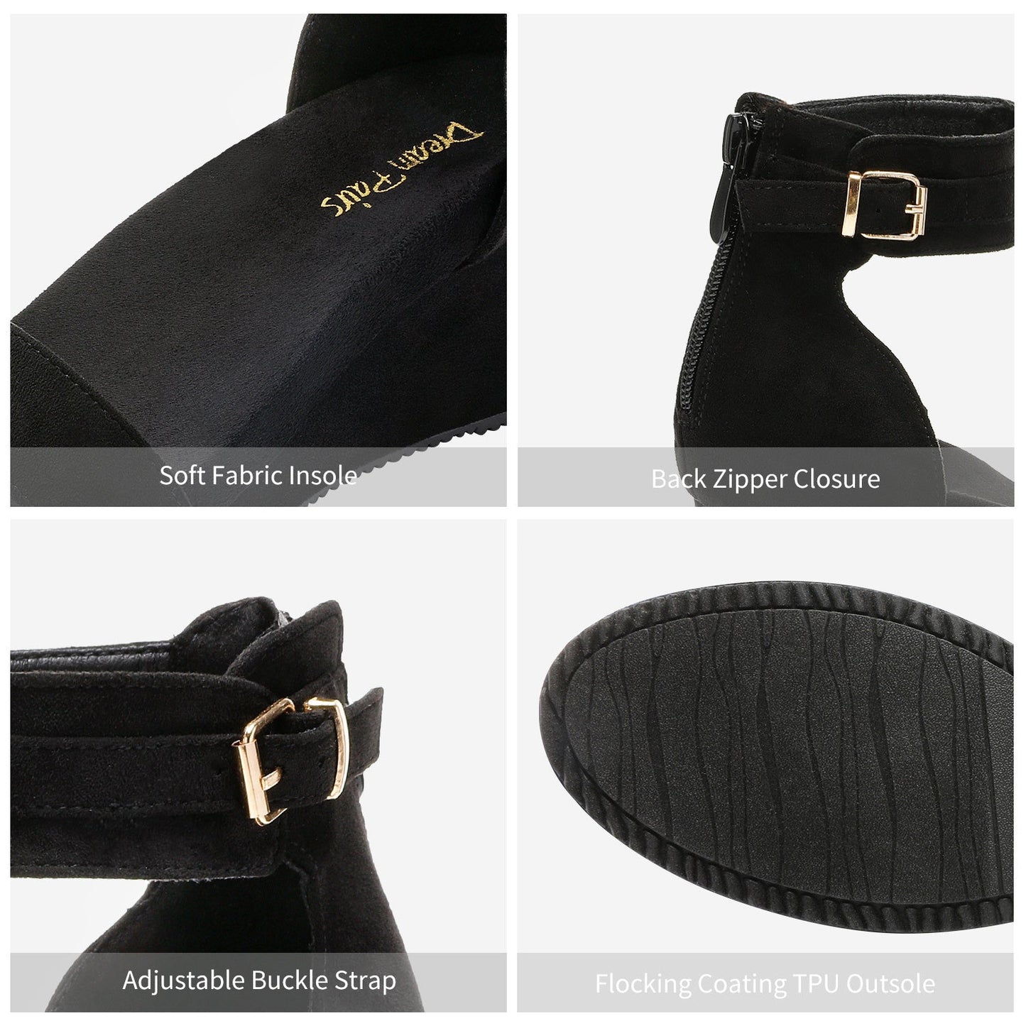 Women's Platform Sandals - Plush Lined & Cushioned Comfort – view 3