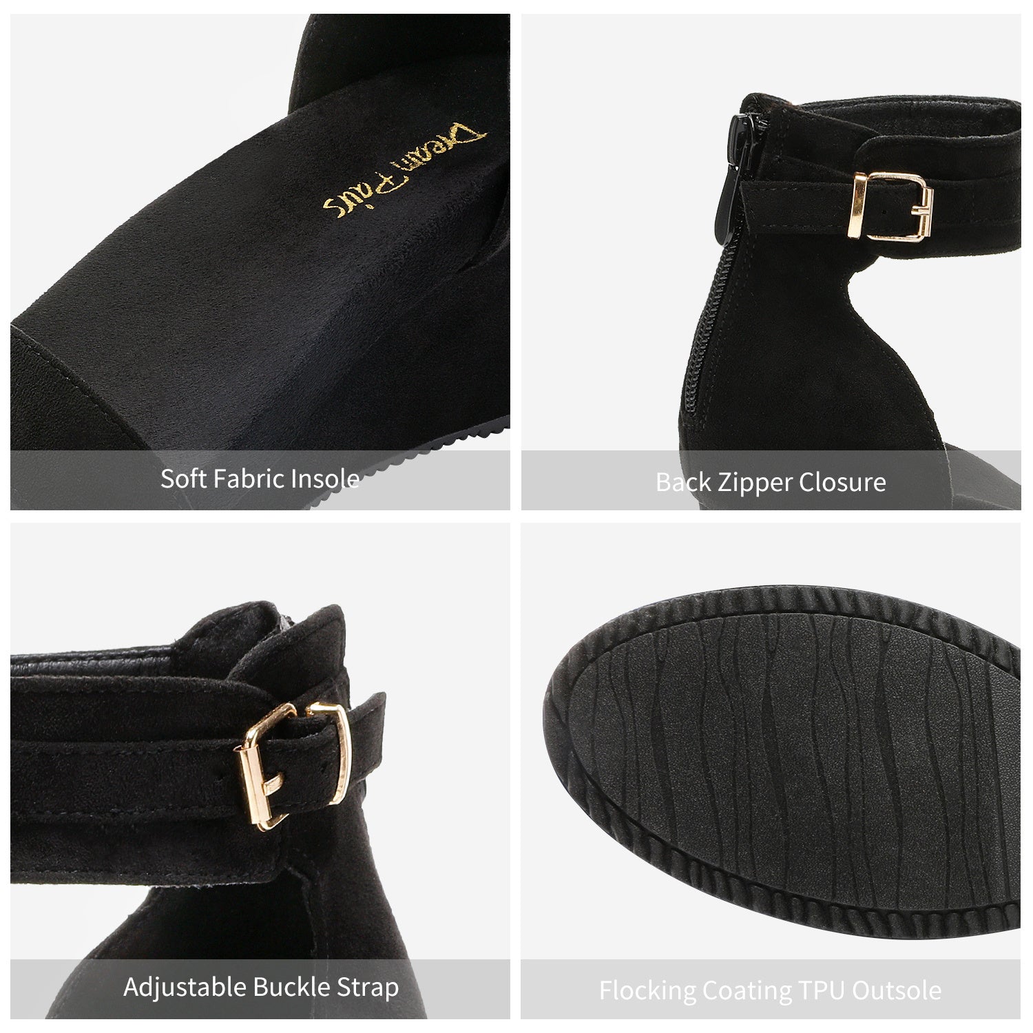 Women's Platform Sandals - Plush Lined & Cushioned Comfort – view 3
