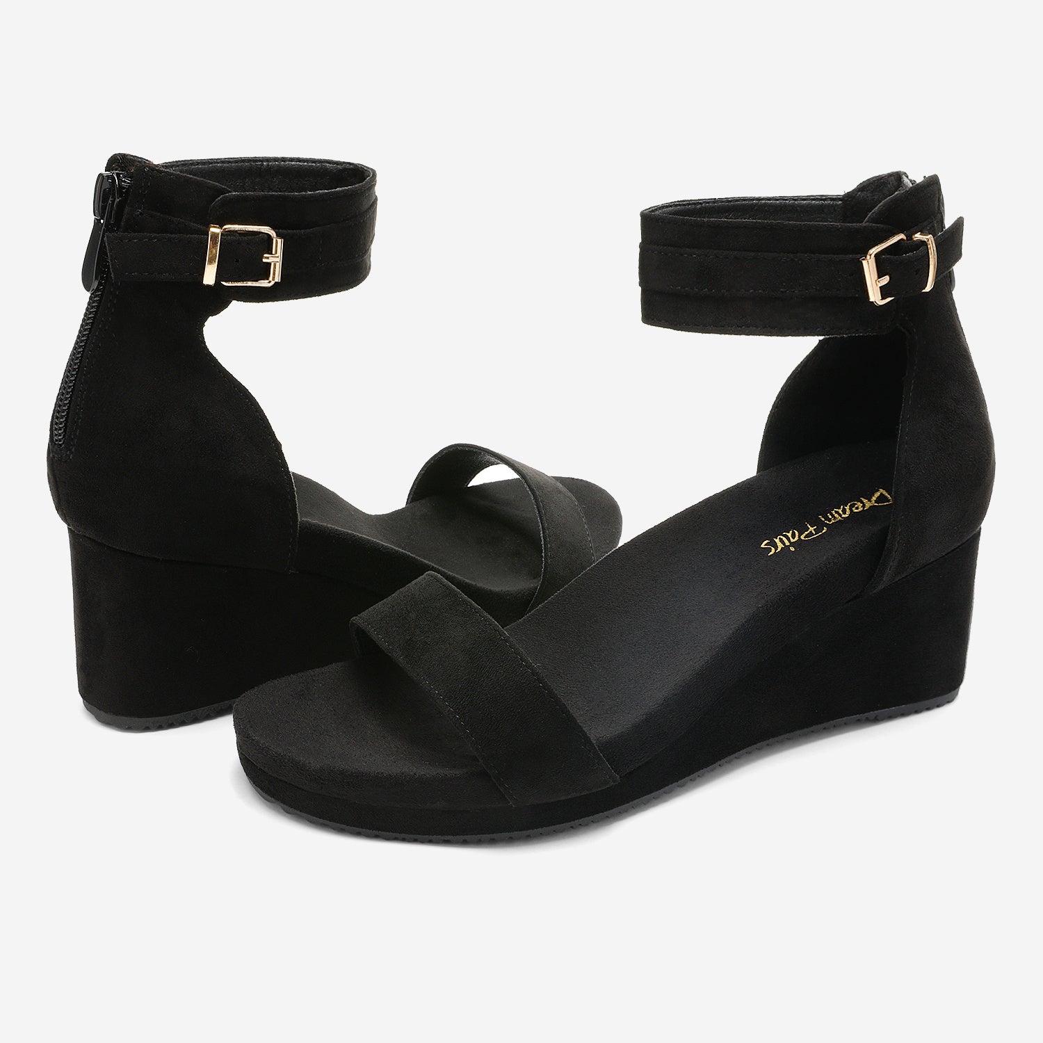 Women's Platform Sandals - Plush Lined & Cushioned Comfort – view 4