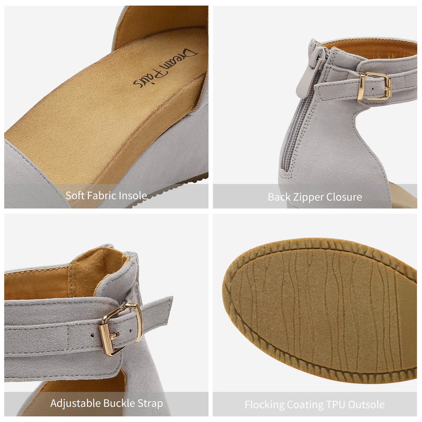Women's Platform Sandals - Plush Lined & Cushioned Comfort – view 9