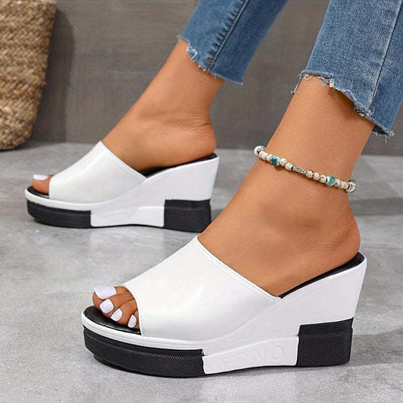 Women's Platform Sandals – Slip-On Everyday Wear 10 – view 2