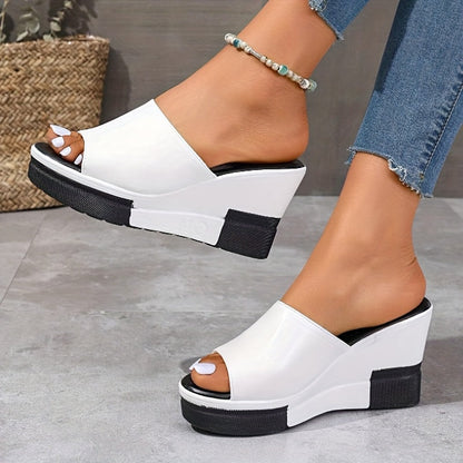 Women's Platform Sandals – Slip-On Everyday Wear 10 – view 5