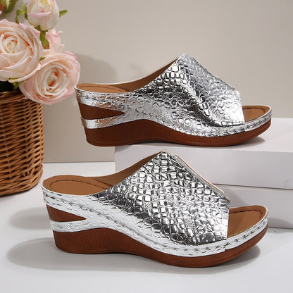 Women's Platform Sandals - Slip-On for Outdoor & – view 8