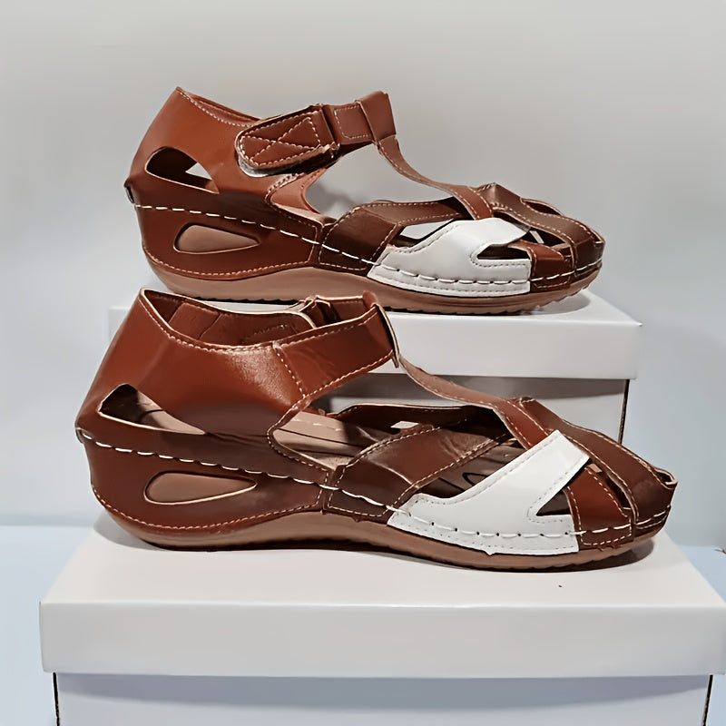 Women's Platform Sandals – Slip-On Platform for Everyday Wear – view 9