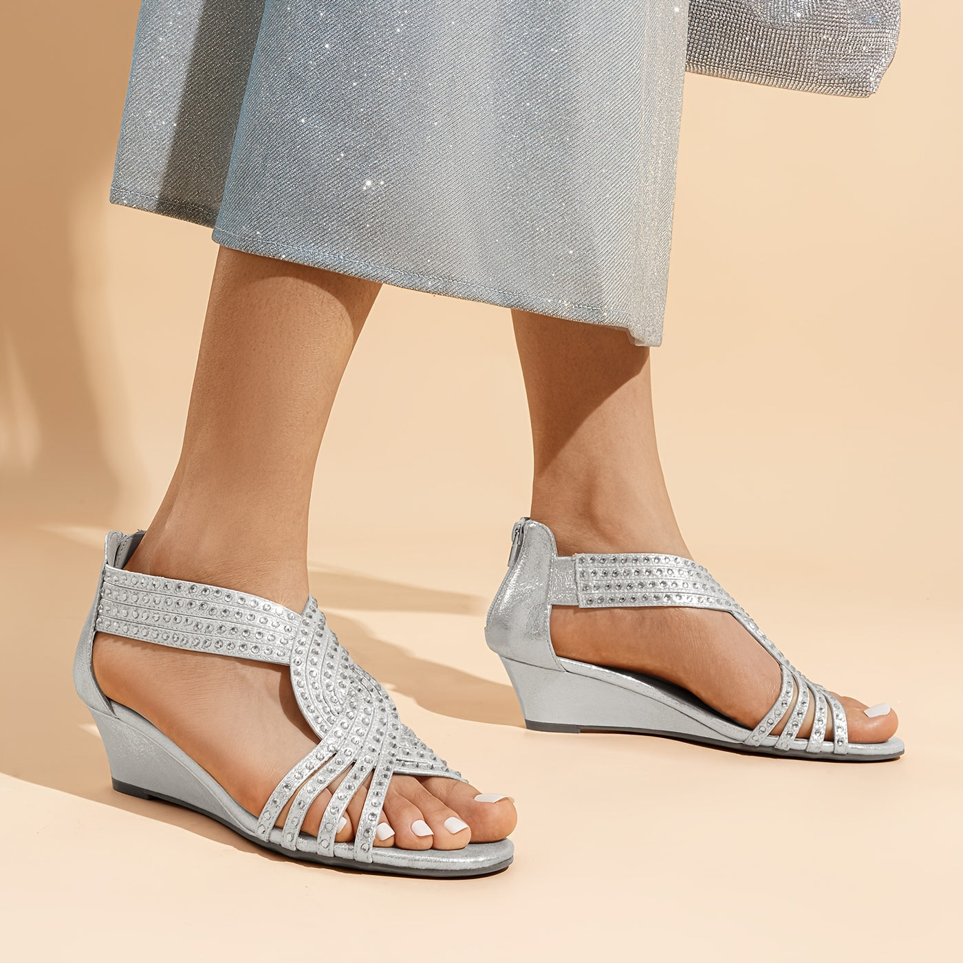 Women's Platform Sandals – Slip-On Platform Sole for Outdoor & – view 2
