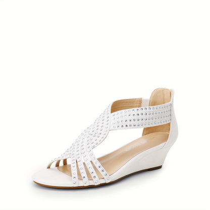 Women's Platform Sandals – Slip-On Platform Sole for Outdoor & – Black option – view 7