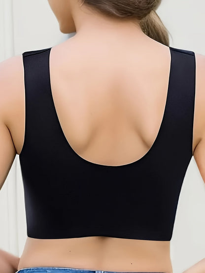 Women’s Plus Size 4-Pack Seamless Bra - Lace Detail Comfort detail view