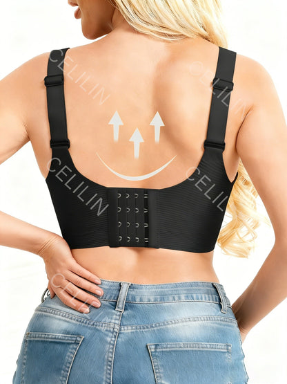 Women’s Plus Size 4-Pack Seamless Bra - Smooth No-Show Fit – 4-Pack No-Show detail view