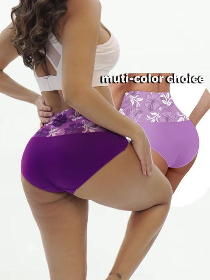Women’s Plus Size 6-Pack High-Waist Shapewear Briefs - Tummy Control Support detail view