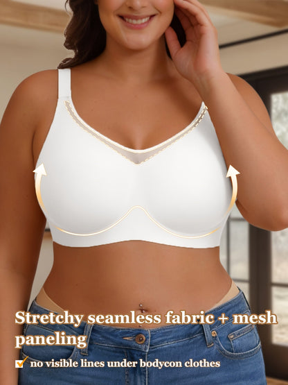 Women’s Plus Size Adhesive Bra - Breathable Daily Comfort detail view