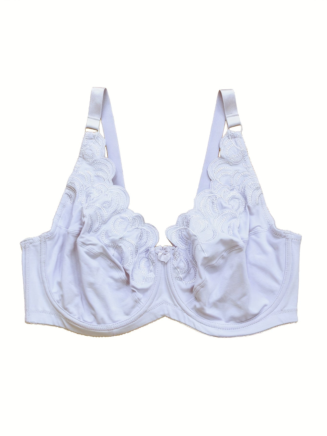 Women’s Plus Size Bra - Breathable Daily Comfort detail view