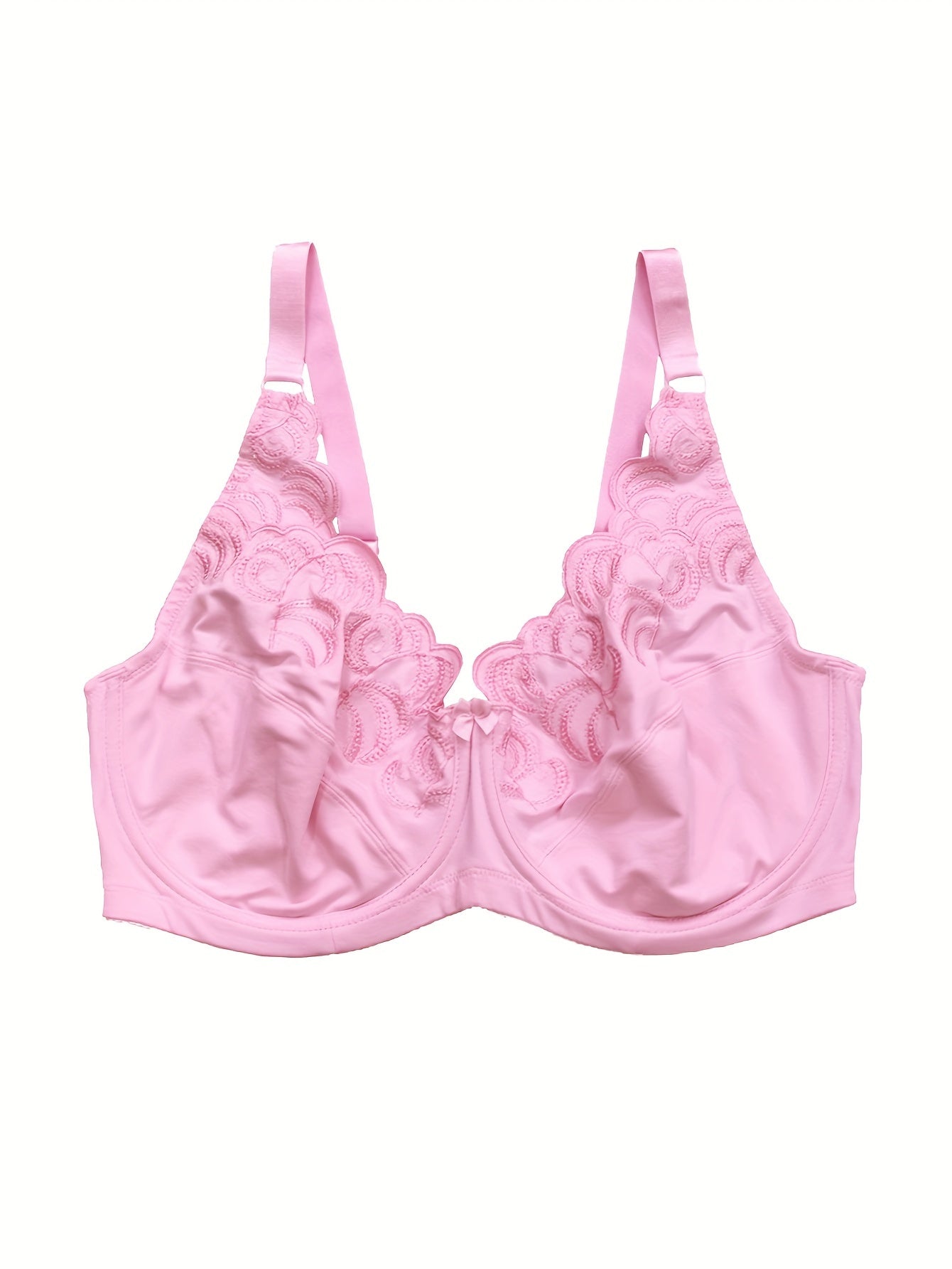 Women’s Plus Size Bra - Breathable Daily Comfort detail view
