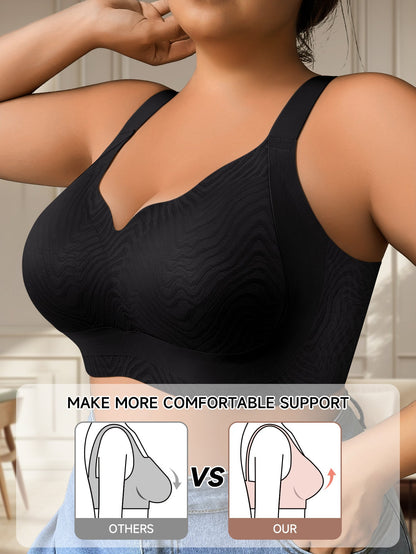 Women's Plus Size Bra - Regular Fit – White – main product image