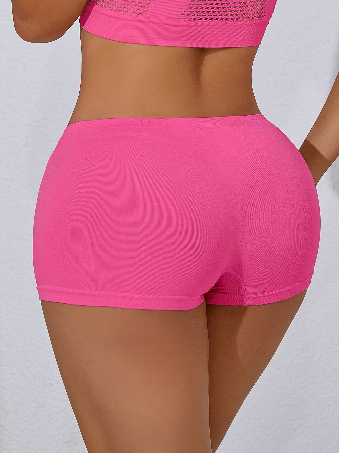 Women’s Plus Size Seamless Boyshorts - Smooth No-Show Fit – view 2